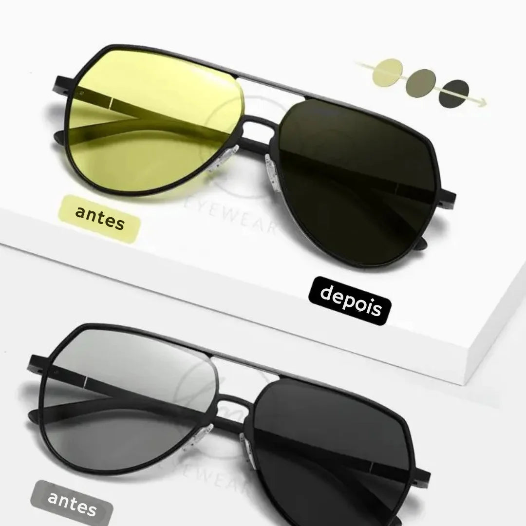 Estilo Clássico e Autêntico, os óculos Aviador feminino trazem um visual vintage e moderno ao mesmo tempo, perfeitos para quem quer destacar personalidade com conforto e proteção UV. Envio Rápido e Fácil, embalagem personalizado.
