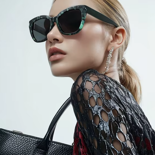 Óculos Gatinho: Elegância e Charme Retrô, os óculos gatinho são perfeitos para quem busca um visual feminino, sofisticado e com toque vintage. Destaque seu estilo com design marcante e proteção UV. Envio Rápido e Fácil, embalagem personalizada.