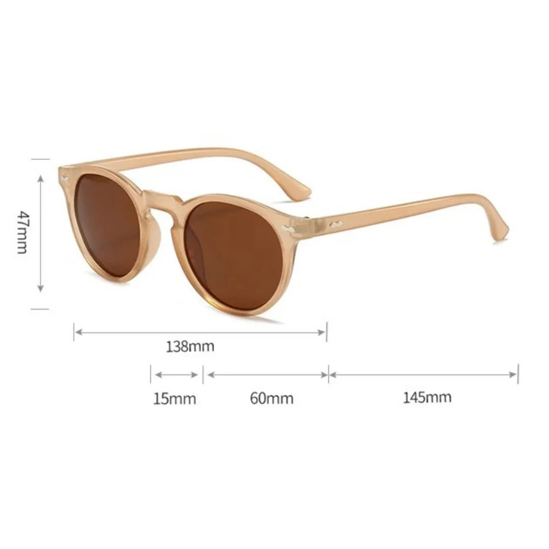 Estilo Clássico e Autêntico, os óculos redondo feminino trazem um visual vintage e moderno ao mesmo tempo, perfeitos para quem quer destacar personalidade com conforto e proteção UV. Envio Rápido e Fácil, embalagem personalizado.