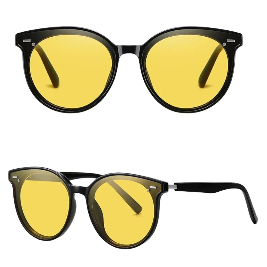 Estilo Clássico e Autêntico, os óculos redondo feminino trazem um visual vintage e moderno ao mesmo tempo, perfeitos para quem quer destacar personalidade com conforto e proteção UV. Envio Rápido e Fácil, embalagem personalizado.