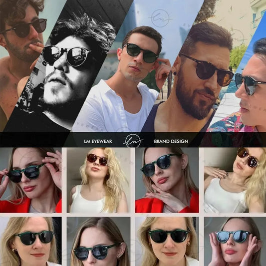 Estilo Clássico e Autêntico, os óculos redondo feminino trazem um visual vintage e moderno ao mesmo tempo, perfeitos para quem quer destacar personalidade com conforto e proteção UV. Envio Rápido e Fácil, embalagem personalizado.