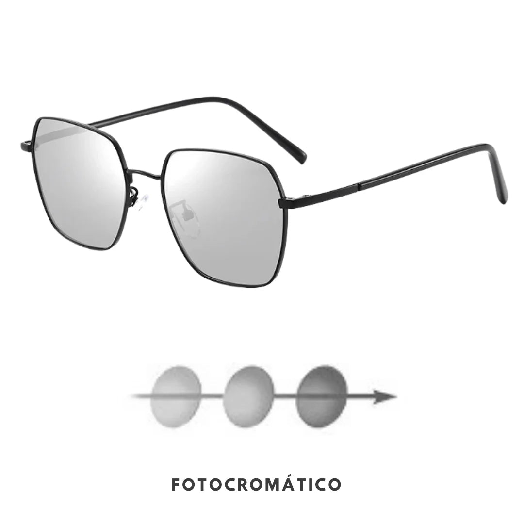 Encontre os melhores óculos fotocromáticos, que se adaptam automaticamente à luz do ambiente. Ideais para uso interno e externo, oferecem conforto visual, proteção UV e praticidade no dia a dia, Envio Rápido e Fácil, com embalagem personalizada.