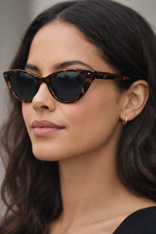 Óculos de Sol Gatinho Kely Fogo - UV400