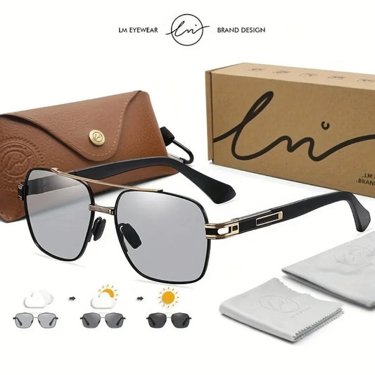 Estilo Clássico e Atemporal, os óculos aviador combinam design icônico com proteção solar de alta qualidade. Perfeitos para quem busca um visual marcante, moderno e versátil no dia a dia. Envio Rápido e Fácil, e embalagem personalizada.