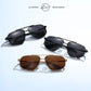 Estilo Clássico e Autêntico, os óculos Aviador feminino trazem um visual vintage e moderno ao mesmo tempo, perfeitos para quem quer destacar personalidade com conforto e proteção UV. Envio Rápido e Fácil, embalagem personalizado.personalizada.