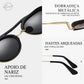 Estilo Clássico e Autêntico, os óculos redondo feminino trazem um visual vintage e moderno ao mesmo tempo, perfeitos para quem quer destacar personalidade com conforto e proteção UV. Envio Rápido e Fácil, embalagem personalizado.