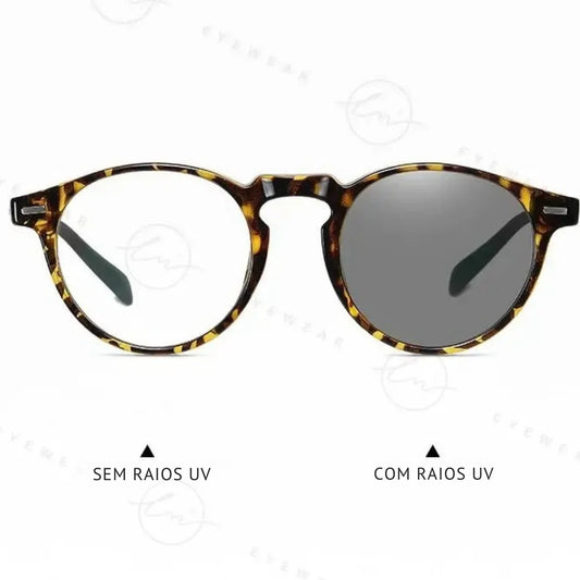 Encontre os melhores óculos fotocromáticos, que se adaptam automaticamente à luz do ambiente. Ideais para uso interno e externo, oferecem conforto visual, proteção UV e praticidade no dia a dia, Envio Rápido e Fácil, com embalagem personalizada.